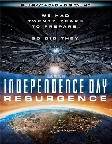 Independence Day Resurgence(Bluray+DVD+Digital HD) cover