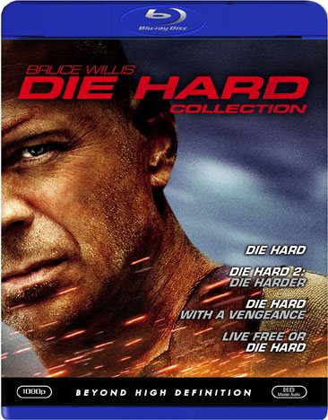 Die Hard Collection (Die Hard / Die Hard 2: Die Harder / Die Hard with a Vengeance / Live Free or Die Hard) [Blu-ray] cover