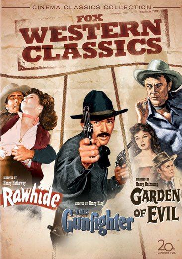Fox Western Classics (Rawhide / The Gunfighter / Garden of Evil) cover