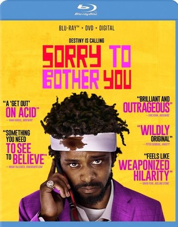 Sorry To Bother You [Blu-ray] cover