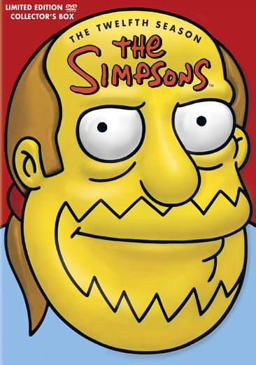 The Simpsons: Season 12 (Limited Edition "Comic Book Guy" Head Packaging) cover