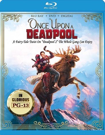 Fox Deadpool 2 - Once Upon A Deadpool (Blu-Ray + DVD + Digital) cover