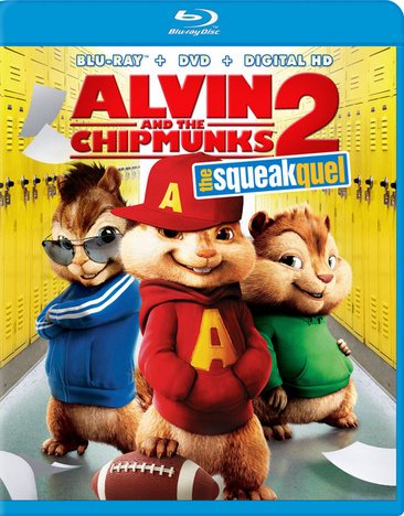 Alvin and the Chipmunks 2: The Squeakquel (Blu-ray/DVD/Digital Copy) cover