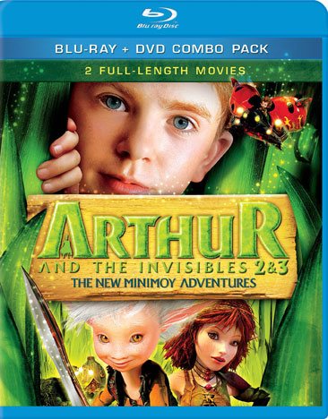 Arthur and the Invisibles 2 and 3: New Minimoy Adventure [Blu-ray]