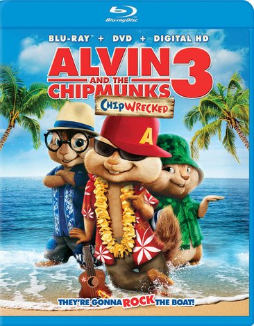 Alvin and the Chipmunks 3: Chipwrecked (Blu-ray/DVD/Digital Copy) cover