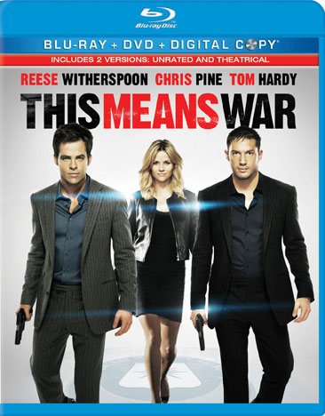 This Means War (Blu-ray + DVD + Digital Copy) cover