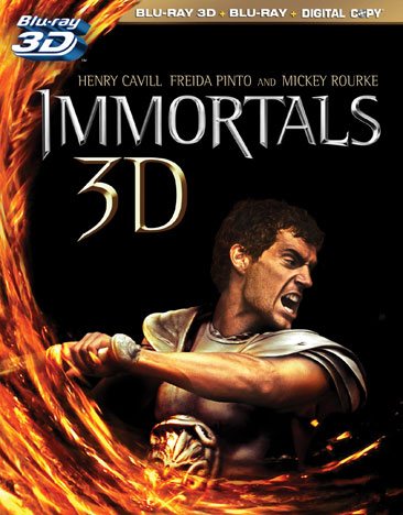 Immortals (3D/ Blu-ray + Digital Copy) cover
