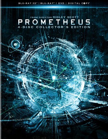 Prometheus (Blu-ray 3D/ Blu-ray/ DVD/ Digital Copy) cover