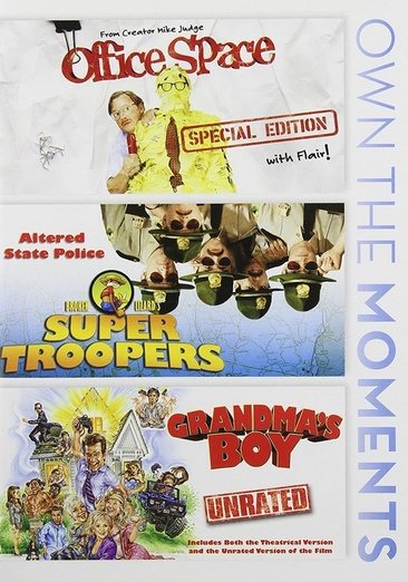 Office Space / Super Troopers / Grandma's Boy [DVD] cover