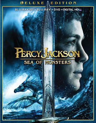 Percy Jackson: Sea of Monsters (Blu-ray 3D / Blu-ray / DVD + Digital Copy) cover