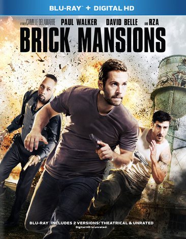 Brick Mansions [Blu-ray] cover