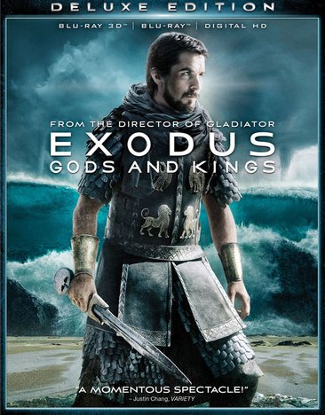 Exodus: Gods & Kings [3D Blu-ray] cover