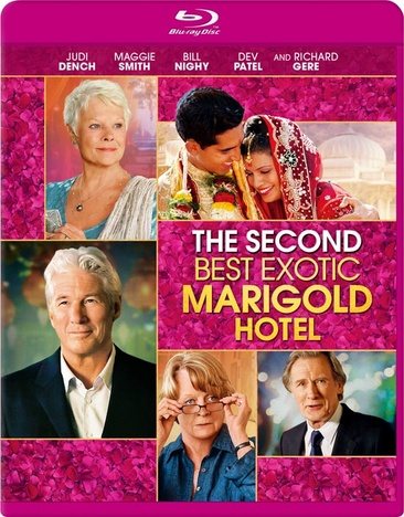 The Second Best Exotic Marigold Hotel [Blu-ray] cover