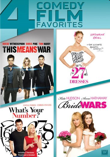 This Means War / 27 Dresses / What S Your Number cover