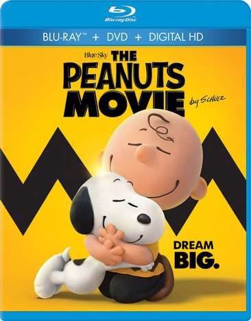 The Peanuts Movie [Blu-ray] cover