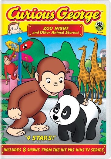 Curious George - Zoo Night & Other Animal Stories cover