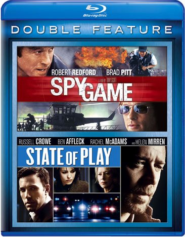 Spy Game / State of Play [Blu-ray] cover