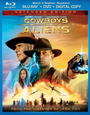 Cowboys & Aliens [Blu-ray] cover