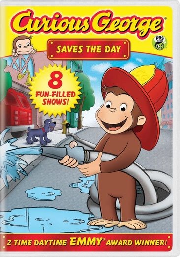 Curious George: Saves the Day [DVD] cover