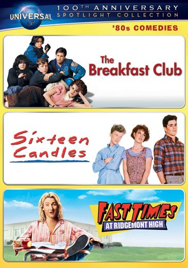 '80s Comedies Spotlight Collection [The Breakfast Club, Sixteen Candles, Fast Times at Ridgemont High] (Universal's 100th Anniversary) cover