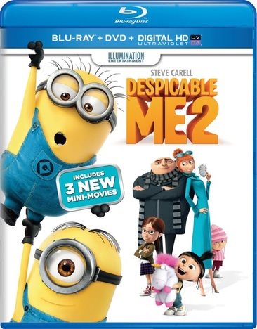 Despicable Me 2 [Blu-ray] cover
