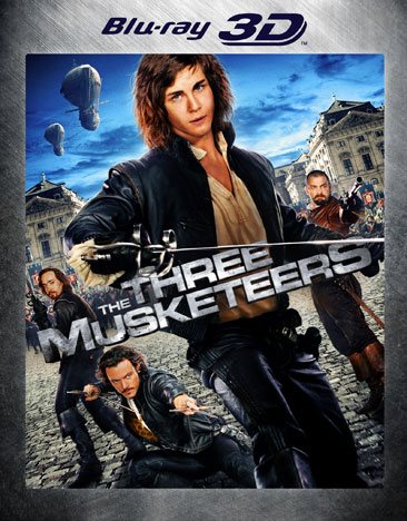 The Three Musketeers (Blu-Ray/Blu-ray 3D Combo) cover