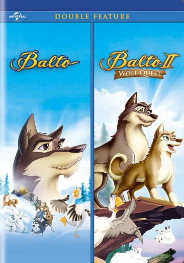 Balto / Balto II: Wolf Quest Double Feature [DVD] cover