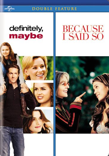 Definitely, Maybe / Because I Said So Double Feature [DVD] cover