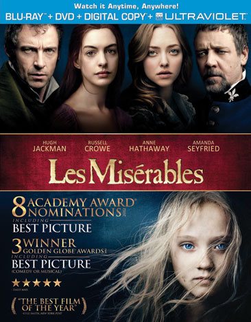 Les Misérables (2012) [Blu-ray] cover
