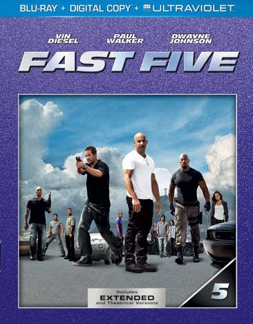 Fast Five [Blu-ray] cover