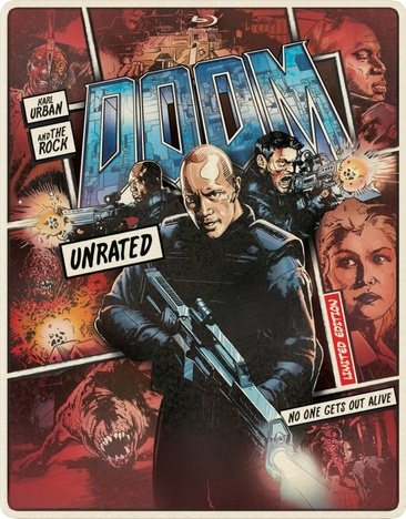 Doom (Steelbook) (Blu-ray + DVD + Digital Copy + UltraViolet) cover