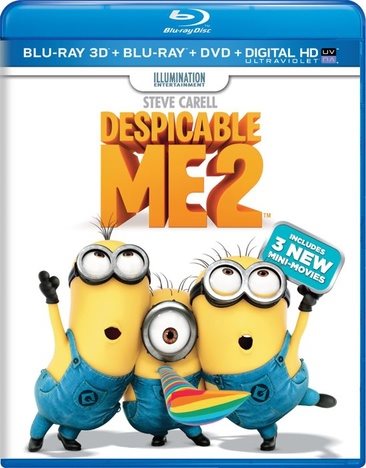 Despicable Me 2 [Blu-ray] cover