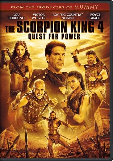 The Scorpion King 4: Quest for Power [DVD] cover