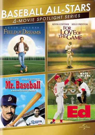Baseball All-Stars 4-Movie Spotlight Series [DVD] cover