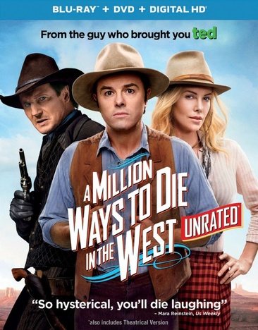 A Million Ways to Die in the West [Blu-ray] cover