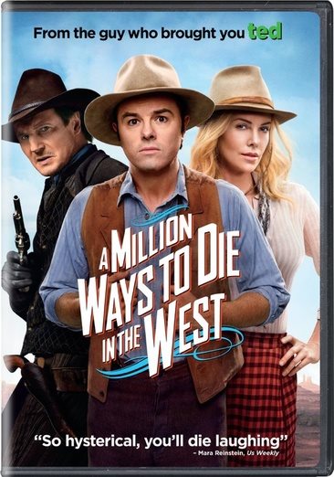 A Million Ways to Die in the West [DVD] cover