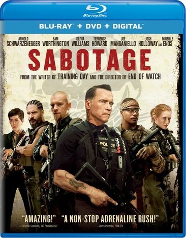 Sabotage (Blu-ray + DVD + DIGITAL HD with UltraViolet) cover