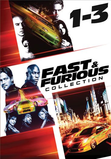 Fast & Furious Collection: 1-3 cover