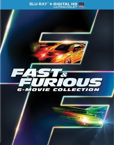 Fast & Furious 6-Movie Collection [Blu-ray] cover