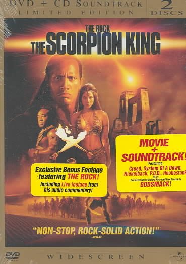 The Scorpion King Widescreen Collector's Edition + CD Soundtrack (Limited Edition) cover