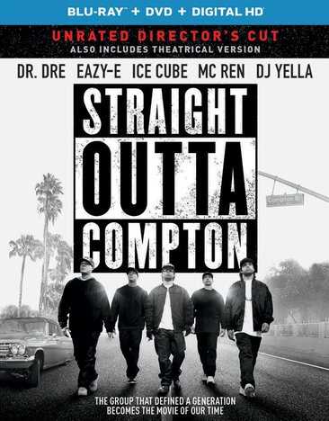 Straight Outta Compton [Blu-ray] cover