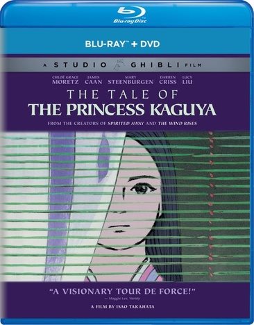 The Tale of the Princess Kaguya (Blu-ray + DVD) cover