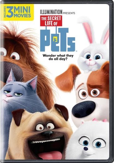 The Secret Life of Pets [DVD] cover