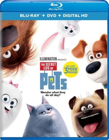 The Secret Life of Pets [Blu-ray] cover