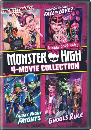 Monster High: 4-Movie Collection [DVD] cover