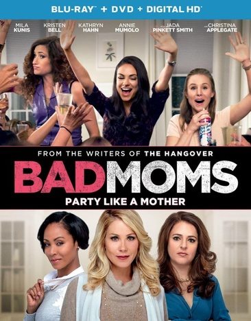 Bad Moms [Blu-ray] cover