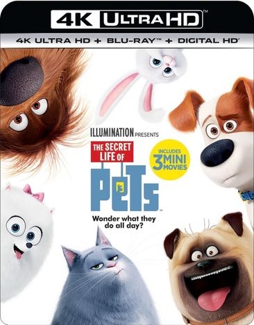 The Secret Life of Pets [Blu-ray] cover