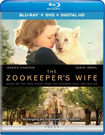 The Zookeeper's Wife [Blu-ray] cover