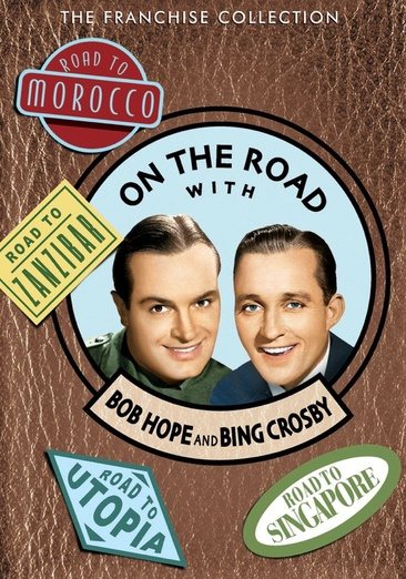 On the Road With Bob Hope and Bing Crosby Collection (Road to Singapore/Road to Zanzibar/Road to Morocco/Road to Utopia) cover
