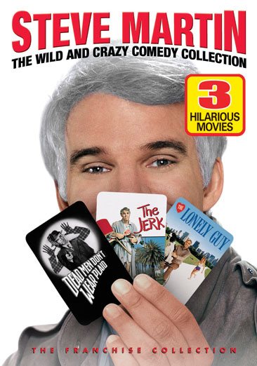 Steve Martin: The Wild and Crazy Comedy Collection (Dead Men Don't Wear Plaid / The Jerk / The Lonely Guy) cover